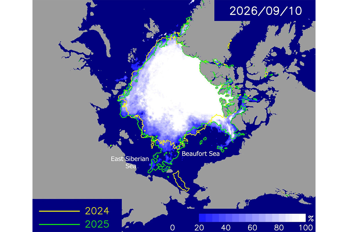 Arctic Sea Ice Forecast 2026 First report